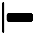 Align Start SVG Icon